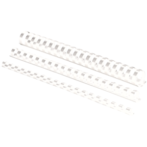 Fellowes Binding Combs Apex 16mm Comb White 100 Pack White 101 - 120 21 ring 100 Pack 2 FW 6202201 1