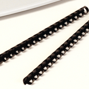 Fellowes Binding Combs Apex 19mm Comb Black 100 Pack Black 121 - 150 21 ring 100 Pack 3 FW 6202501 2