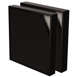 Fellowes Air Purifier Filter Hybrid Carbon 25mm TRUE HEPA Filter 25mm Carbon 25mm TRUE HEPA 2 Pack