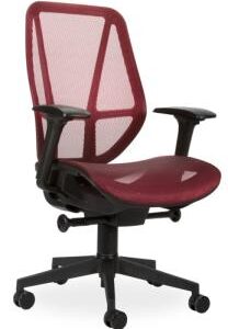 Crystal Mid Back Mesh Office Chair – Black Frame