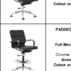 Padded Eames Draughtsman Chair