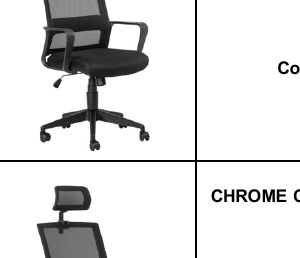 Chrome Cindy High Back Chair