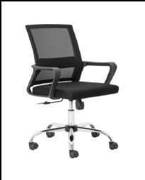 Chrome Cindy Medium Back Chair