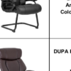 Dupa Heavy Duty High Back Chair – Brown