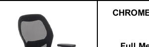 Chrome Katy Anne Medium Back Office Chair 1 Chrome Katy Anne Medium Back Office Chair