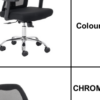 Chrome Katy Anne Visitor Chair