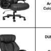Dupa Heavy Duty Visitor Chair – Black