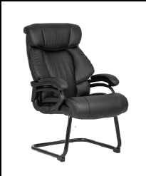 Dupa Heavy Duty Visitor Chair – Black