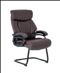 Dupa Heavy Duty Visitor Chair – Brown