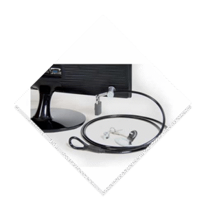 Desktop Lock with Padlock