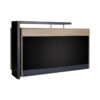 1800mm x 700mm Monaco Reception (Black)