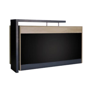 1800mm x 700mm Monaco Reception (Black)